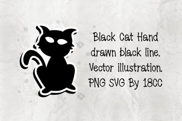 Black Cat PNG SVG Review for Embroidery Projects