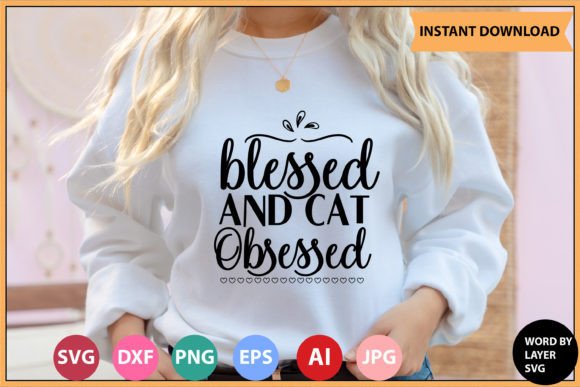 Blessed and Cat Obsessed SVG Bundle Review