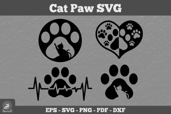 Cat Paw SVG: A Versatile Embroidery Design