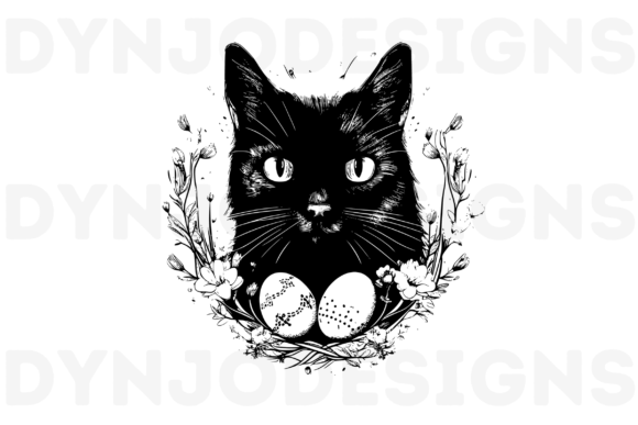 Easter Cat Png Svg Clipart Vector Review