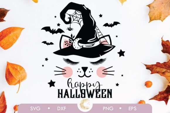 Happy Halloween Cute Cat Face Svg Review