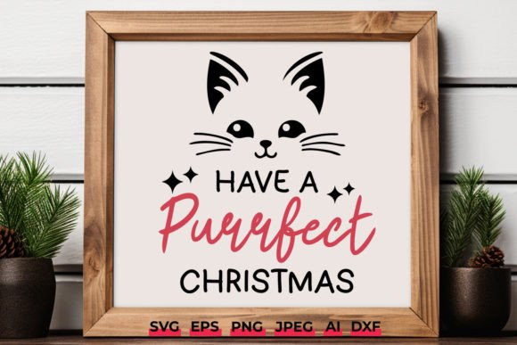 Have a Purrfect Christmas Cat SVG Review