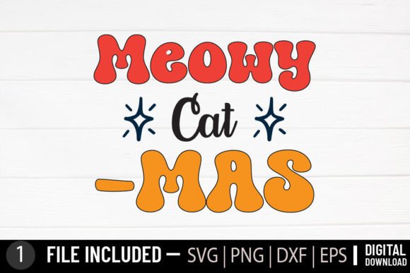 Meowy Cat-mas - Svg Review for Embroidery Projects