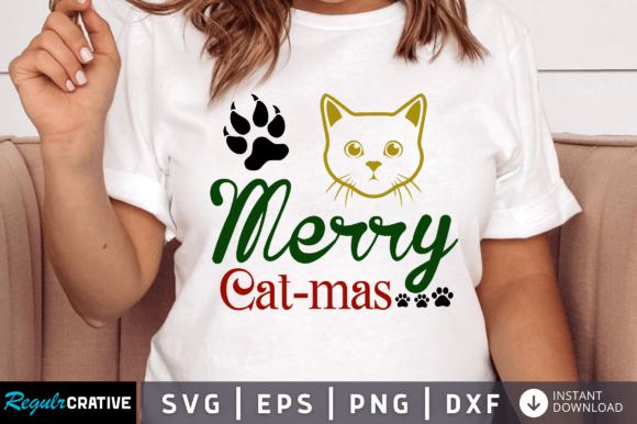 Merry Cat-mas SVG Design Review